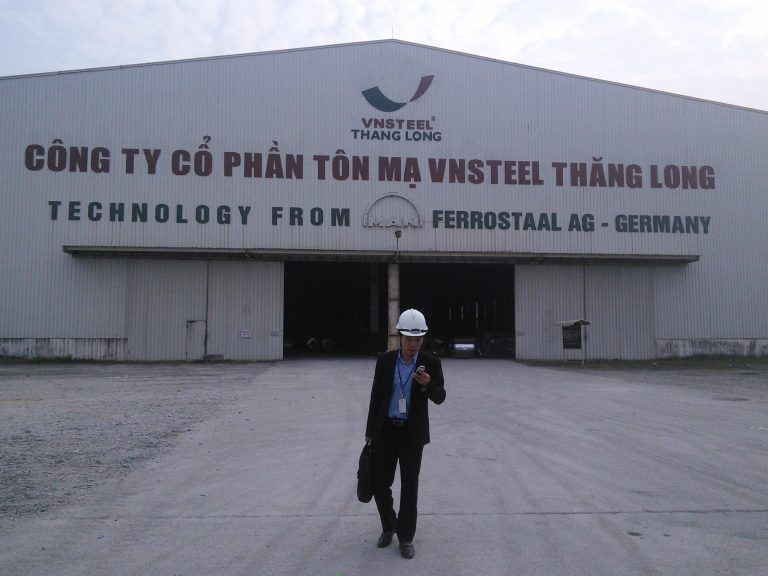 Phần mềm bán hàng Master Pro cho nhà máy VNSteelThangLong vnsteel1