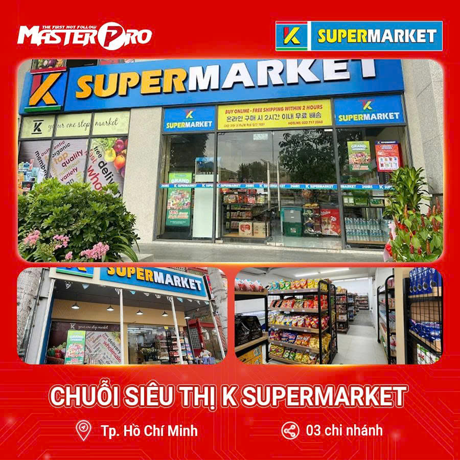 Hình ảnh siêu thị K SuperMarket tại TP. HCM