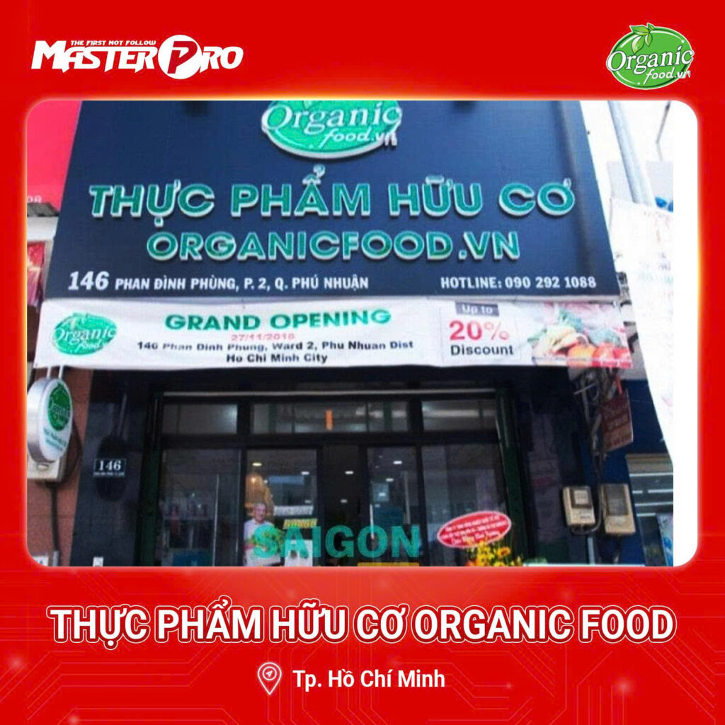 Hình ảnh cửa hàng Organic Food tại TP. HCM