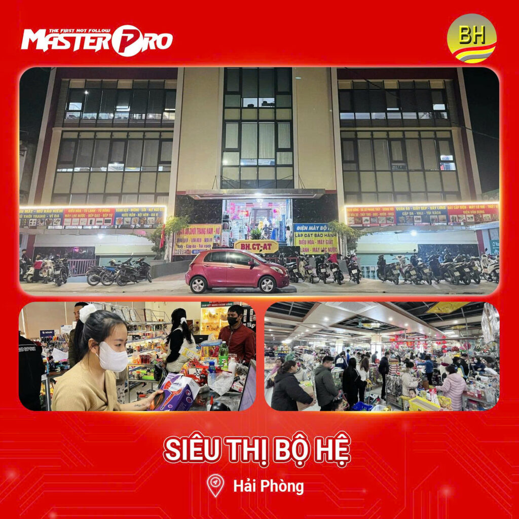 Hình ảnh siêu thị Bộ Hệ tại Hải Phòng