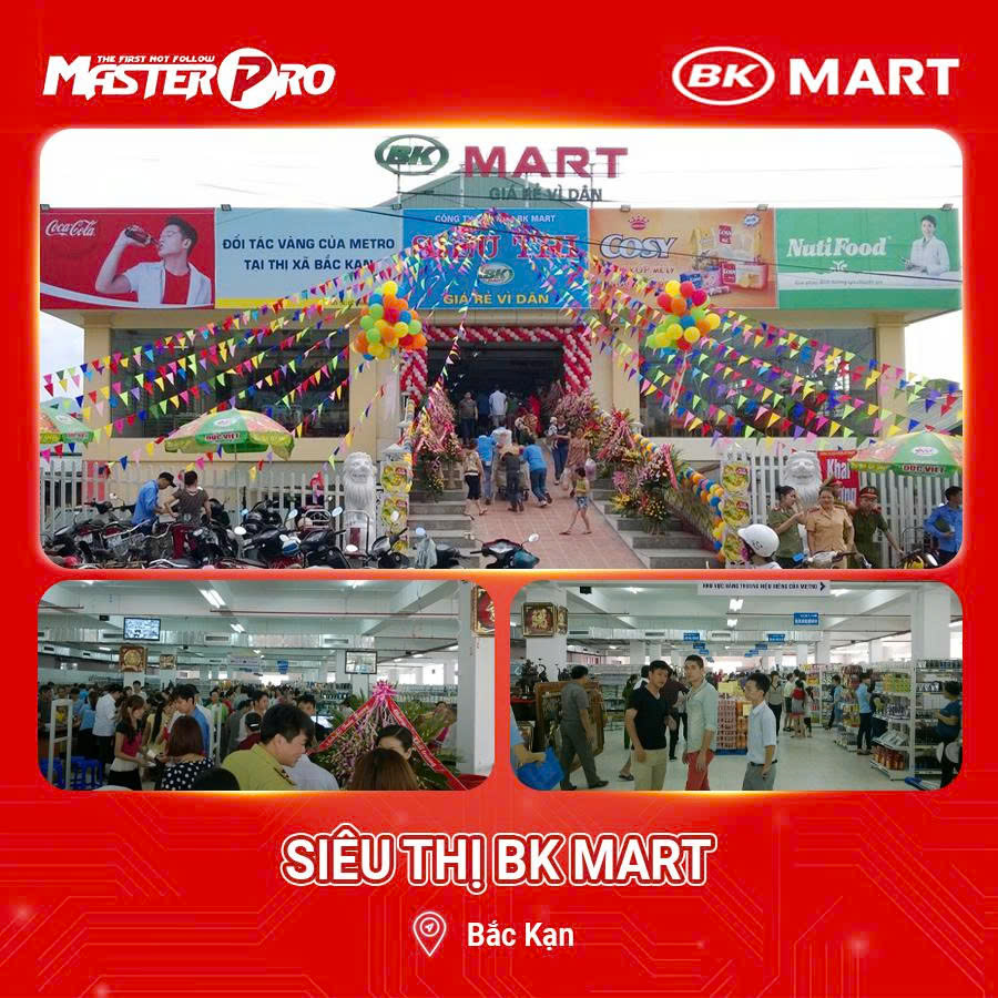 Hình ảnh siêu thị BK Mart tại Bắc Kạn