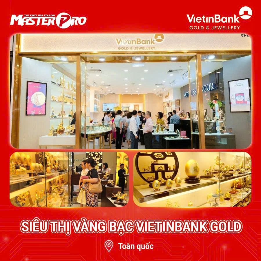 Hình ảnh siêu thị Vàng bạc VietinBank Gold toàn quốc