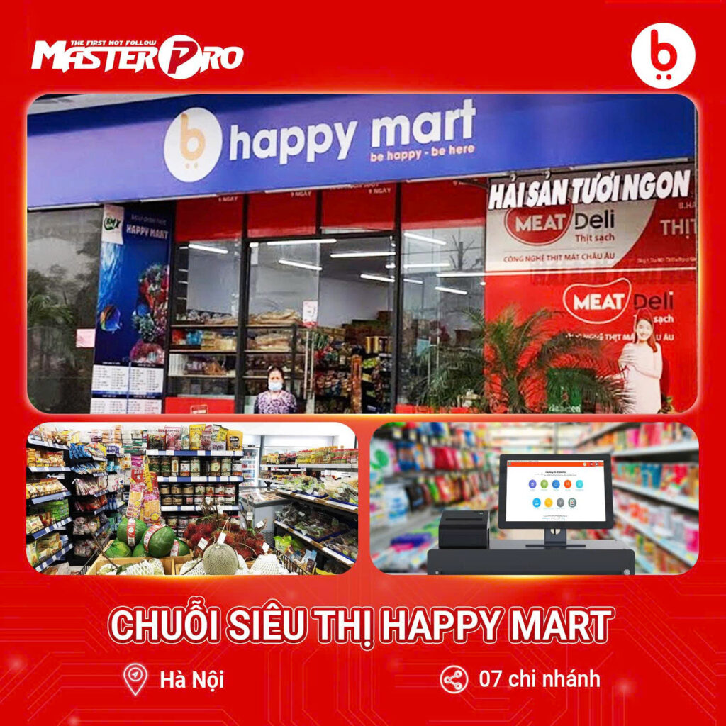 Hình ảnh siêu thị Happy Mart tại Hà Nội