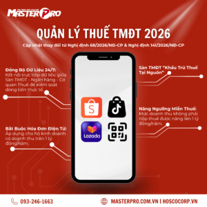 Thuế TMĐT 2026 cho người bán online